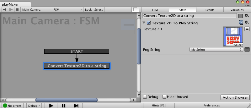 Texture2D to PNG String Action for Easy Save